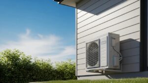 modern air conditioning unit in a residential setting emphasizing summer comfort eaadbb