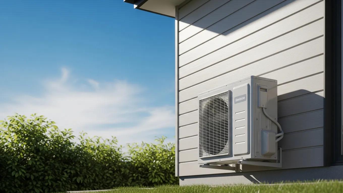 HVAC Blog 5 modern air conditioning unit in a residential setting emphasizing summer comfort eaadbb