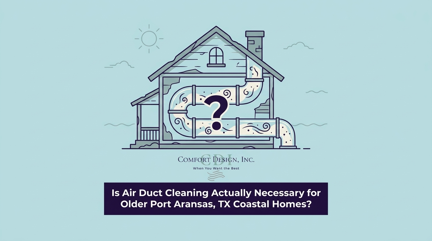 HVAC Blog 5 Is Air Duct Cleaning Actually Necessary for Older Port Aransas, TX Coastal Homes? — featured image